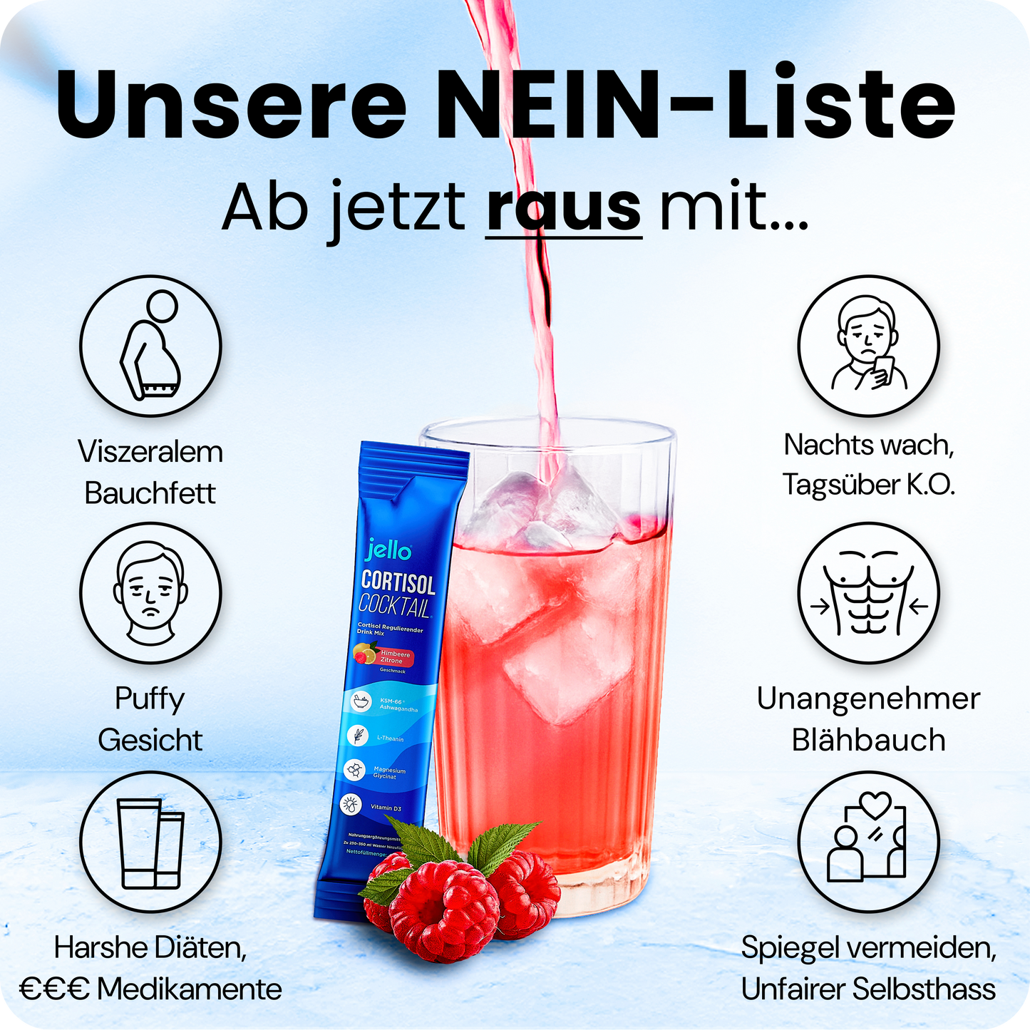 Jello cortisol Cocktail