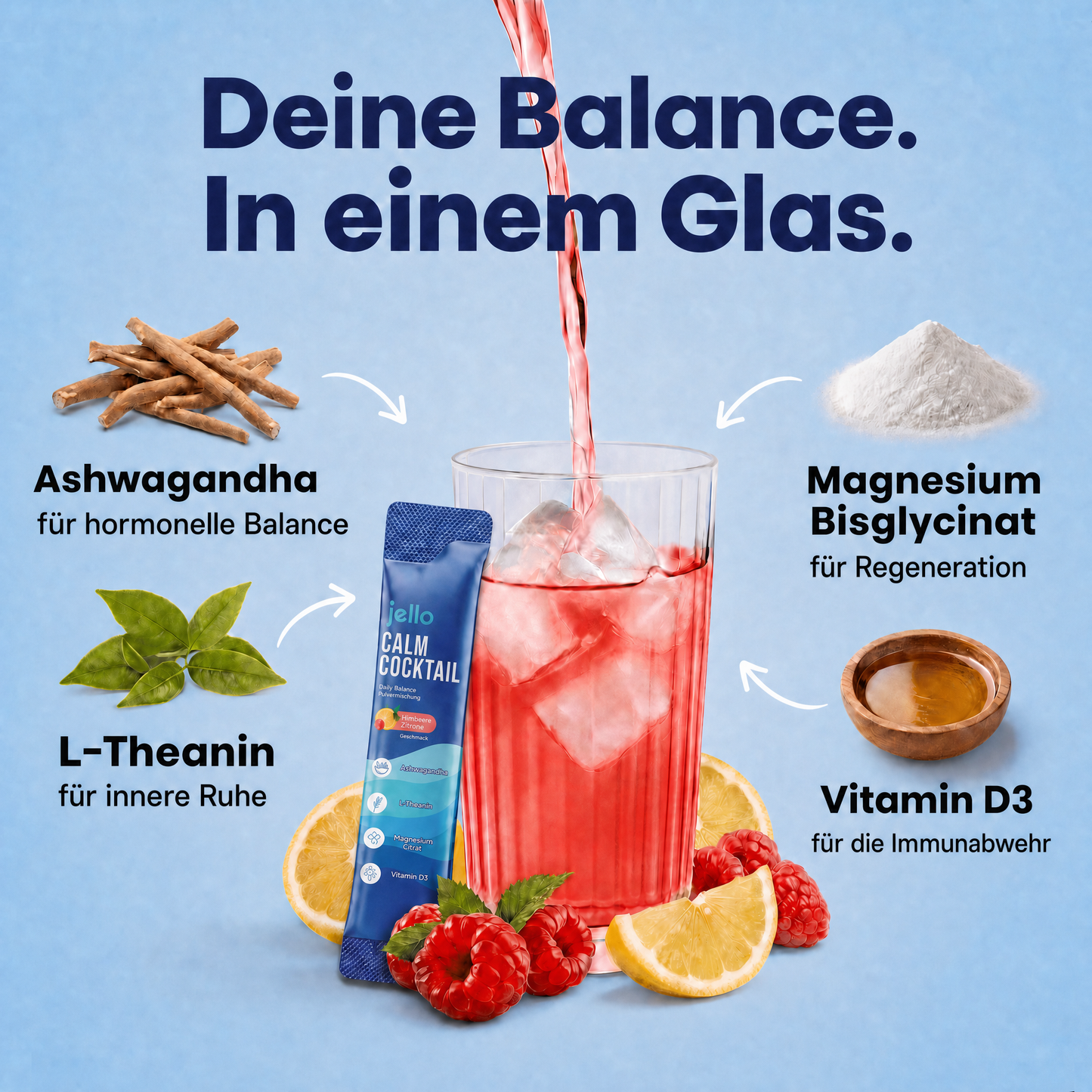 Jello cortisol cocktail