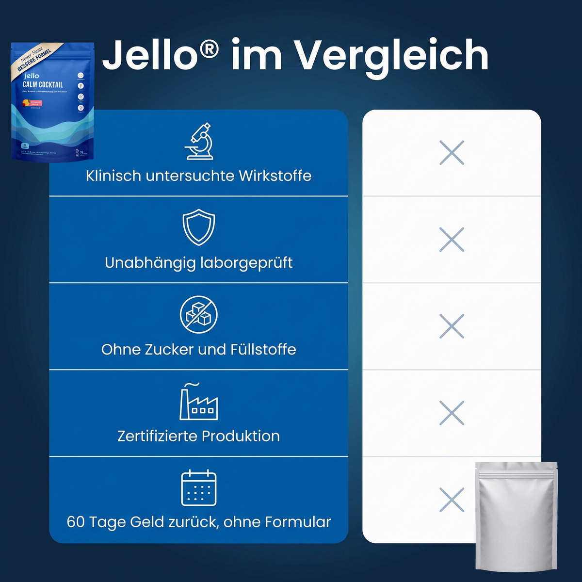 Jello Calm Cocktail
