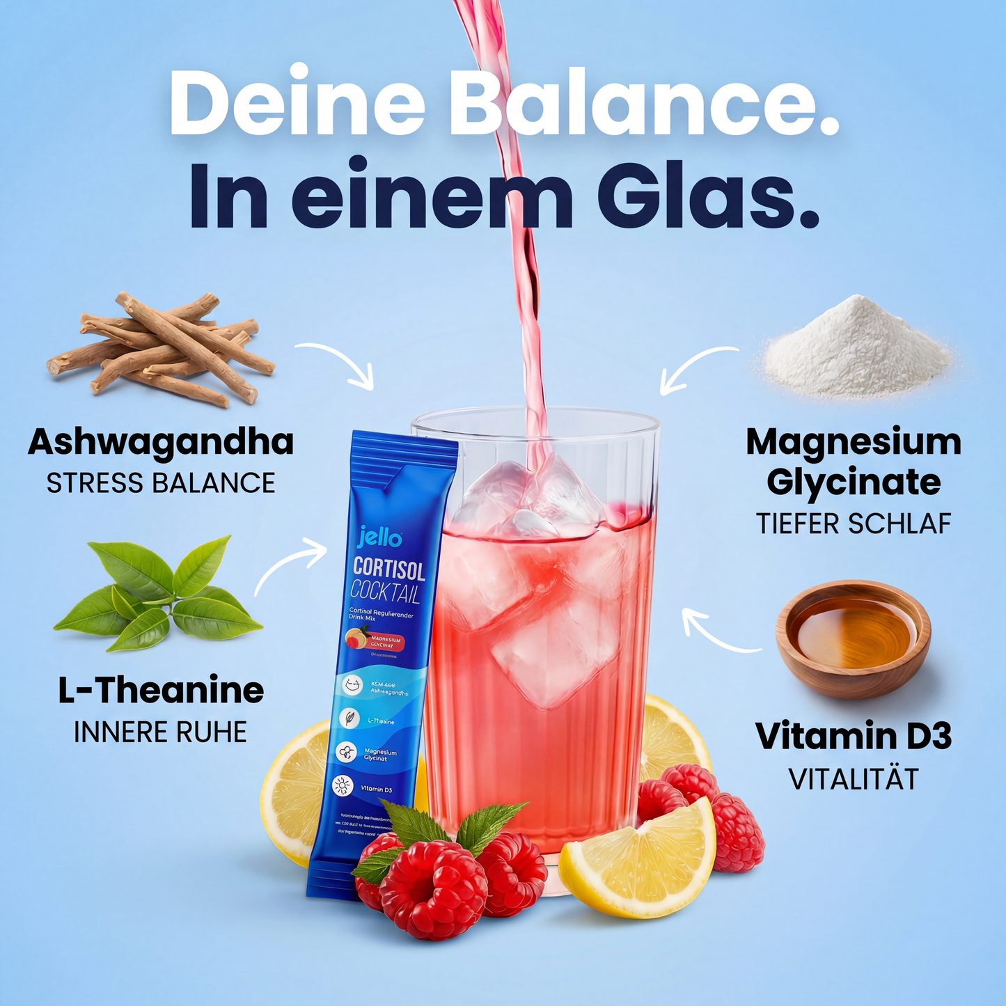 Jello Cortisol Cocktail