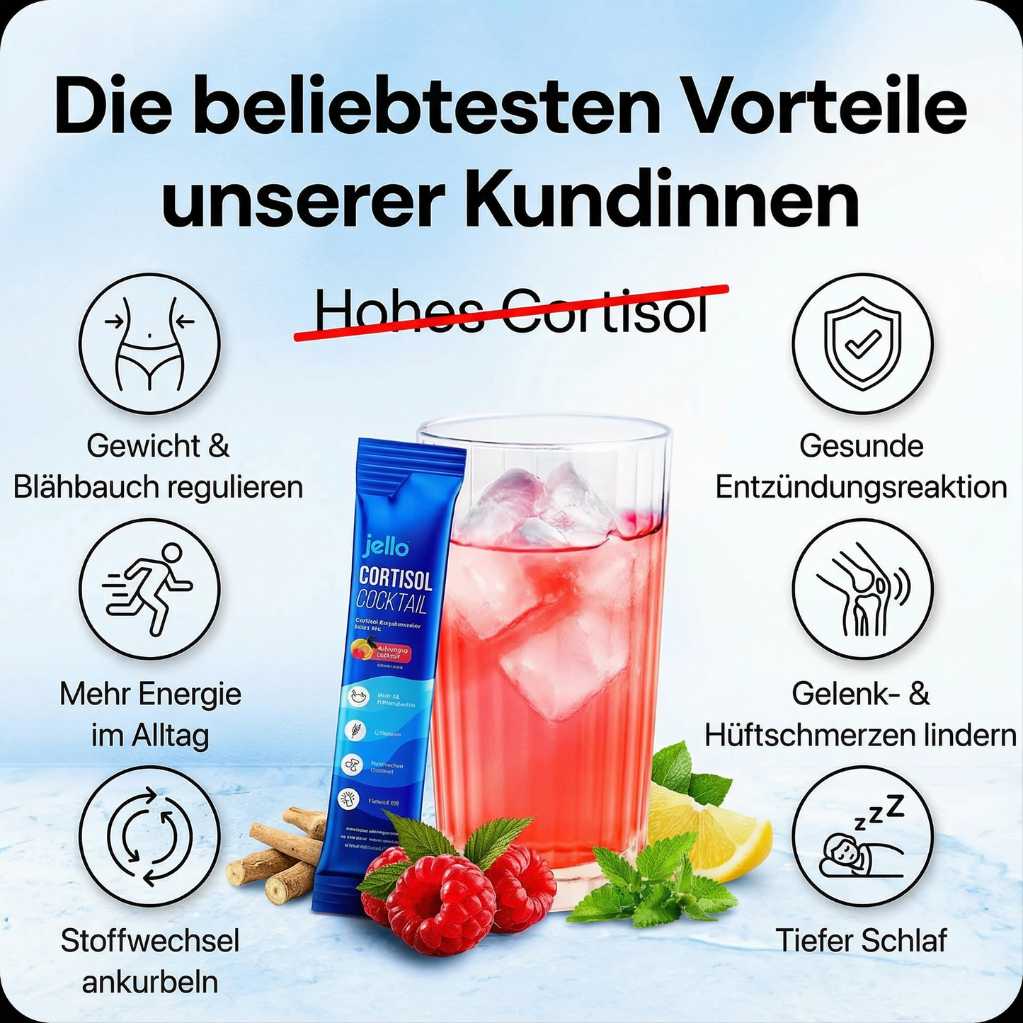Jello Cortisol Cocktail