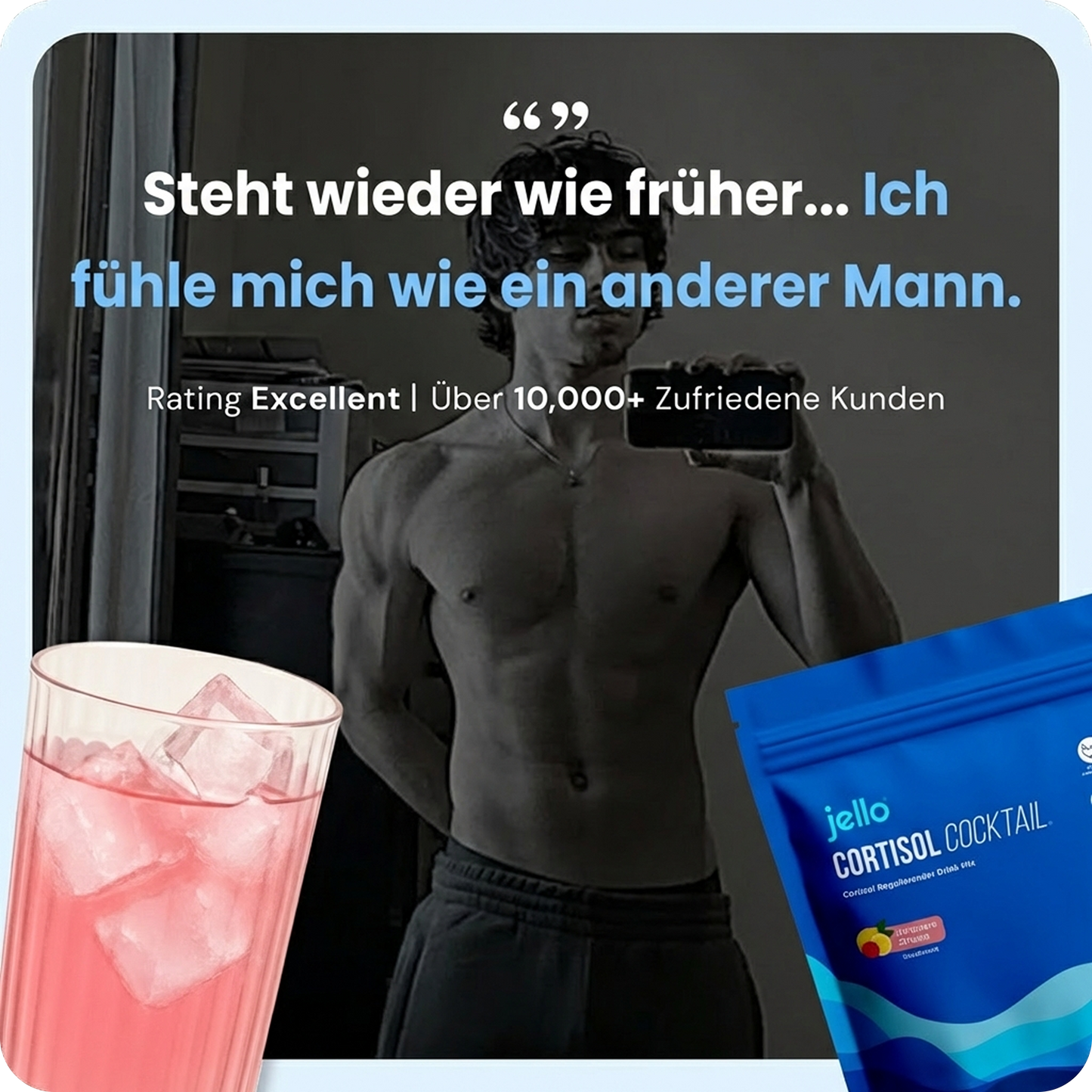 Jello cortisol cocktail